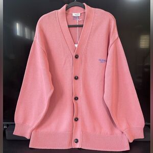 Closed Cotton Pink Oversized Cardigan Sweater